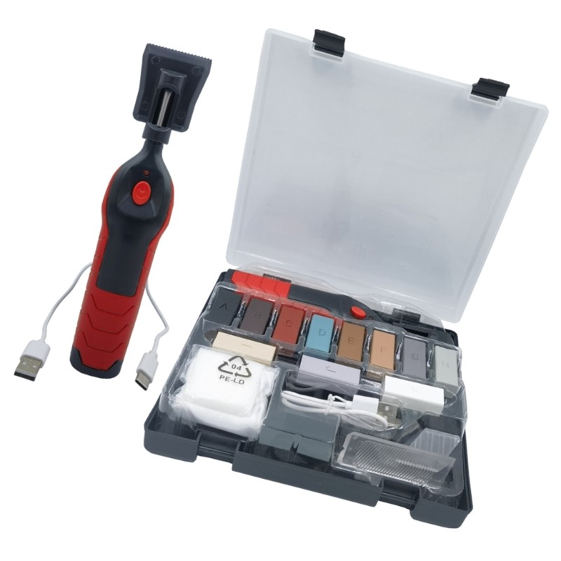 Quickly Fix Floor Repair Kit With Heat Applicators And Blending Wax Floor Fix