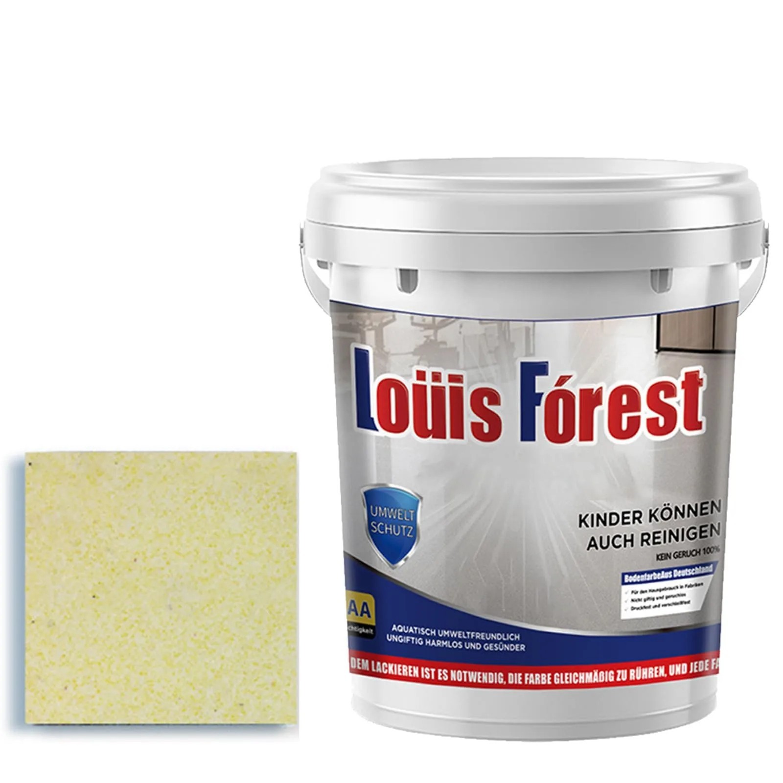 High-Gloss Marble Effect Epoxy Floor Coating, Epoxy Floor Paint (55ML)