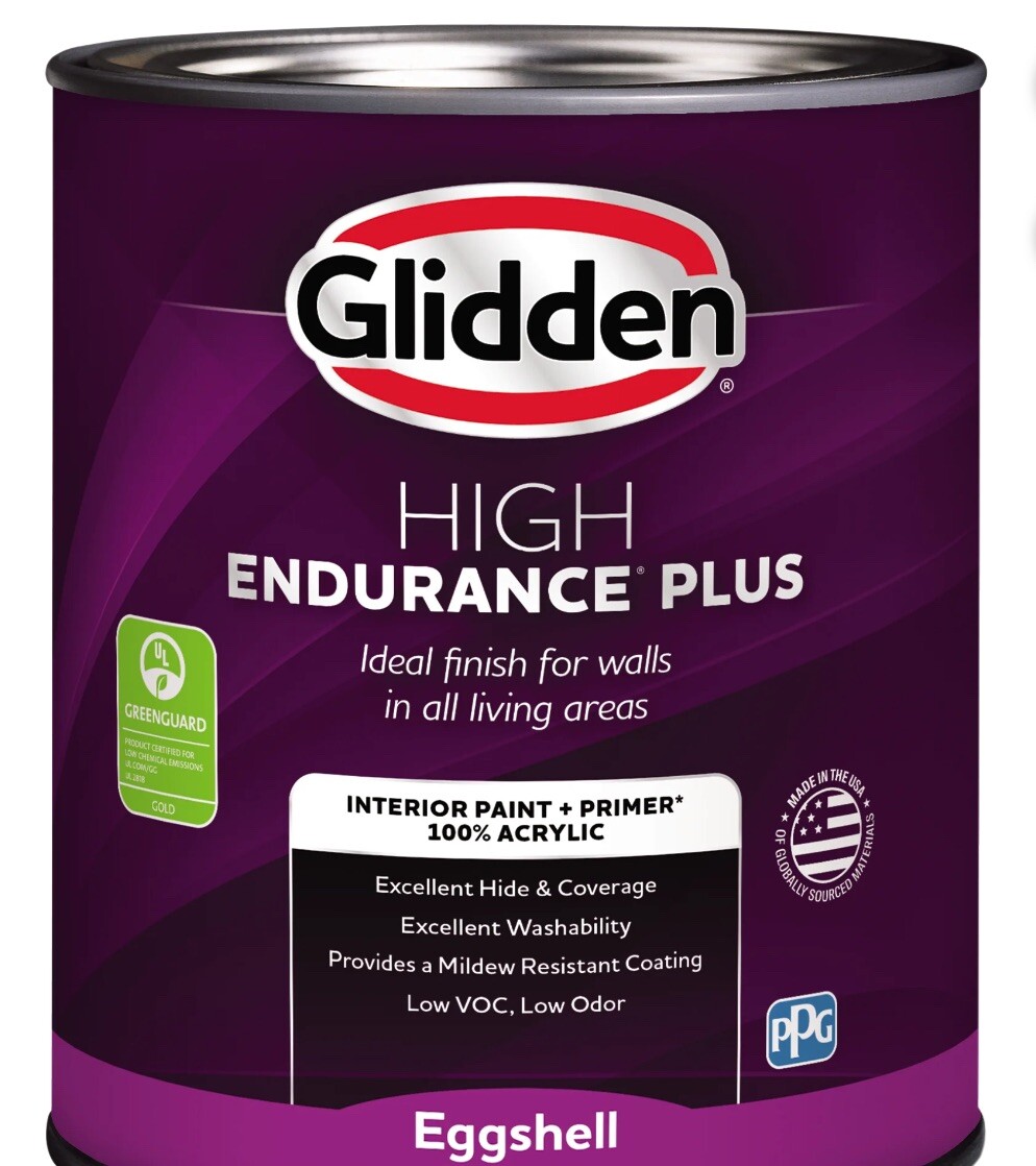 New! Glidden HEP Interior Paint Base – Eggshell Base 2 (Midtone Base)