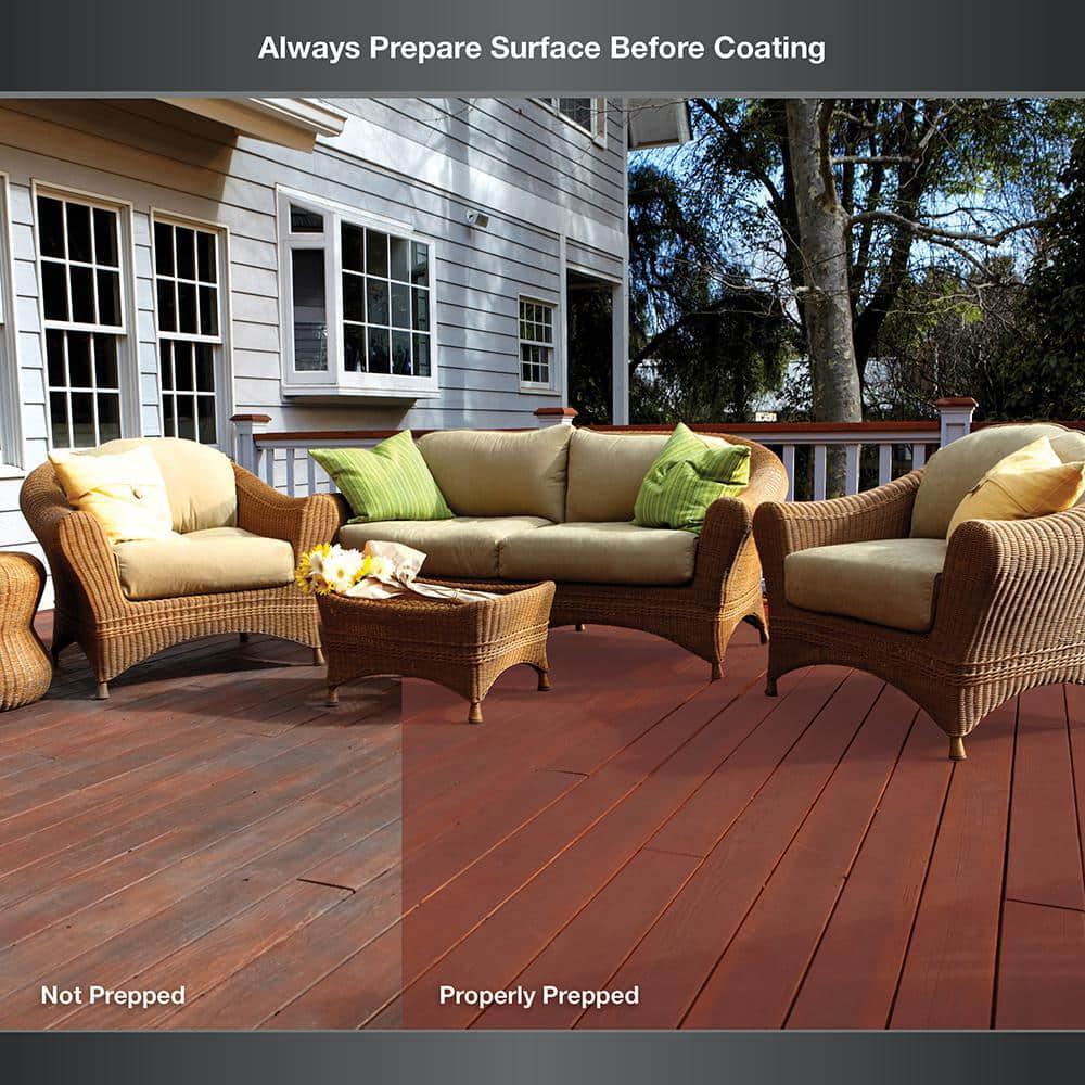 BEHR Advanced DeckOver 5 Gal #SC-330 Redwood Smooth Exterior Wood Deck Coating