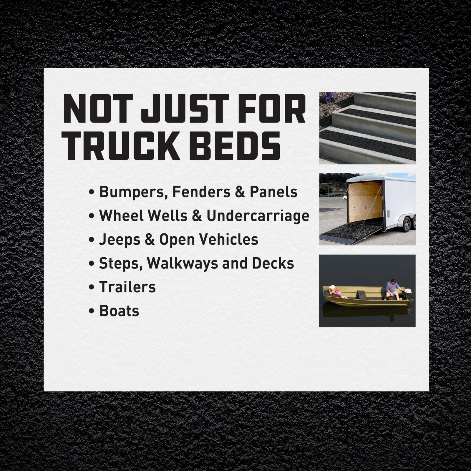 Herculiner Aerosol Spray Truck Bed Liner, 15 Ounce Spray Can, Black, Textured…