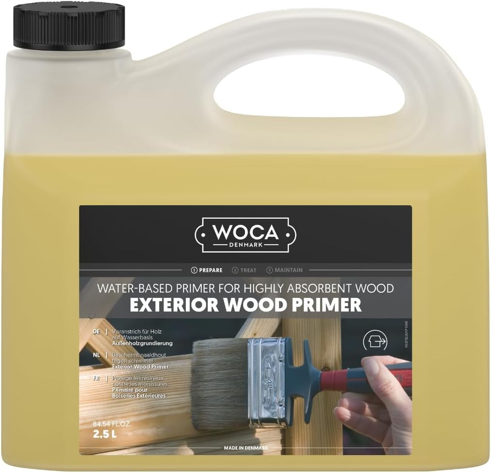 Eco-Friendly Wood Primer 2.5L – Water-Based, Moisture Resistant Finish