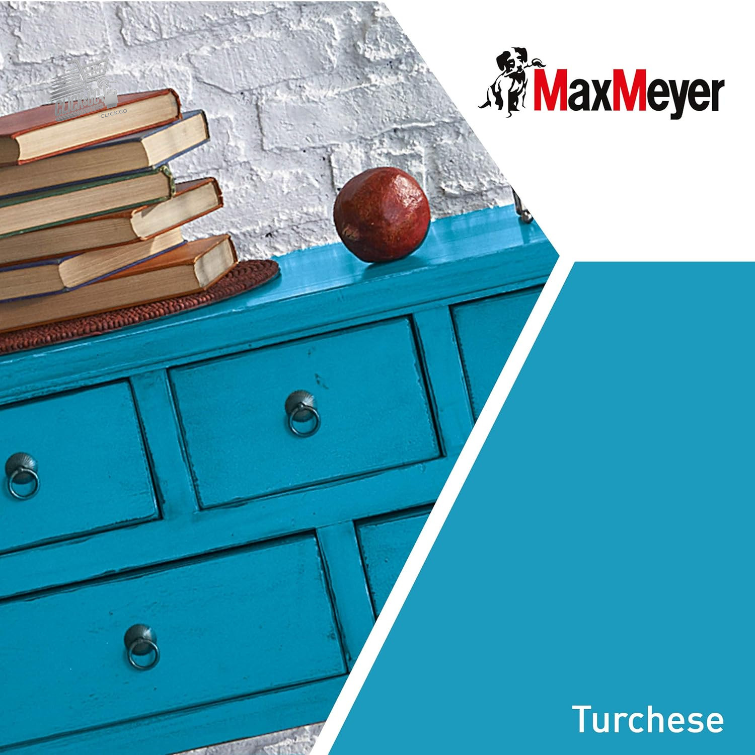 Turquoise Satin Polyurethane Water Enamel 0.125L