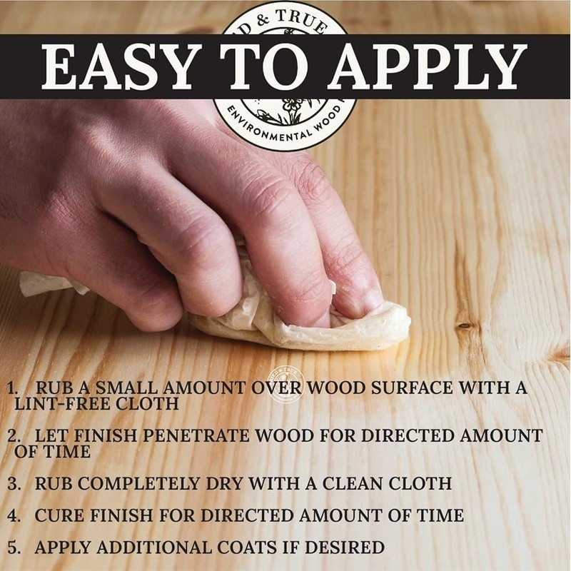 Superior Danish Oil Wood Fast Curing Food Safe Non Toxic Linseed Oil Finish US