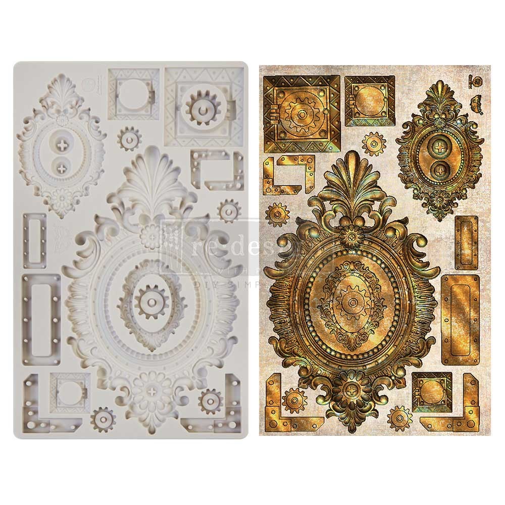 Grungy Frames – Resin Mould 5″x8″