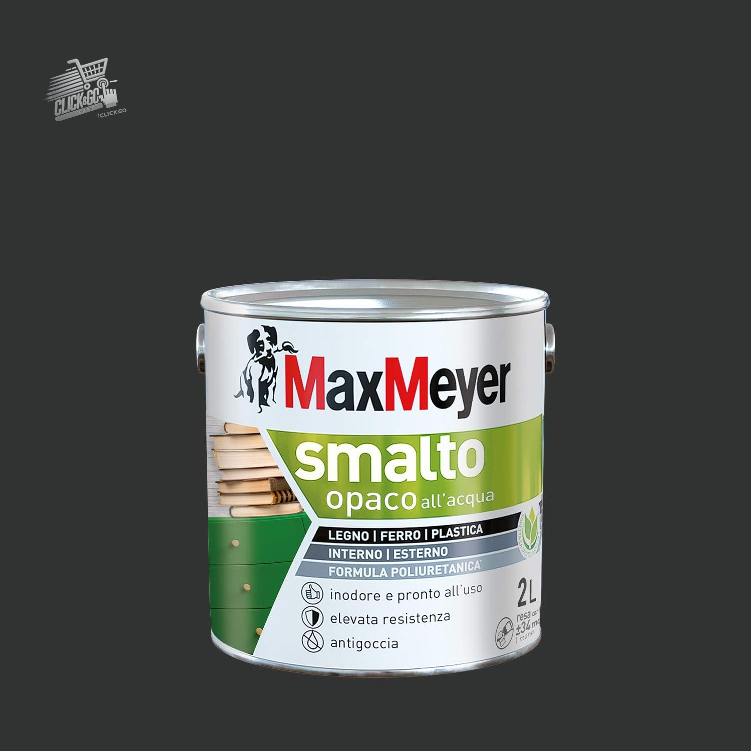 Matte Polyurethane Brown Water Enamel 0.75L