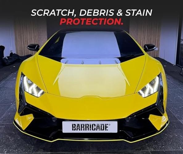 Barricade Premium 8 Year Clear Paint Protection Film TPU 24″ x 60″ Clear Gloss