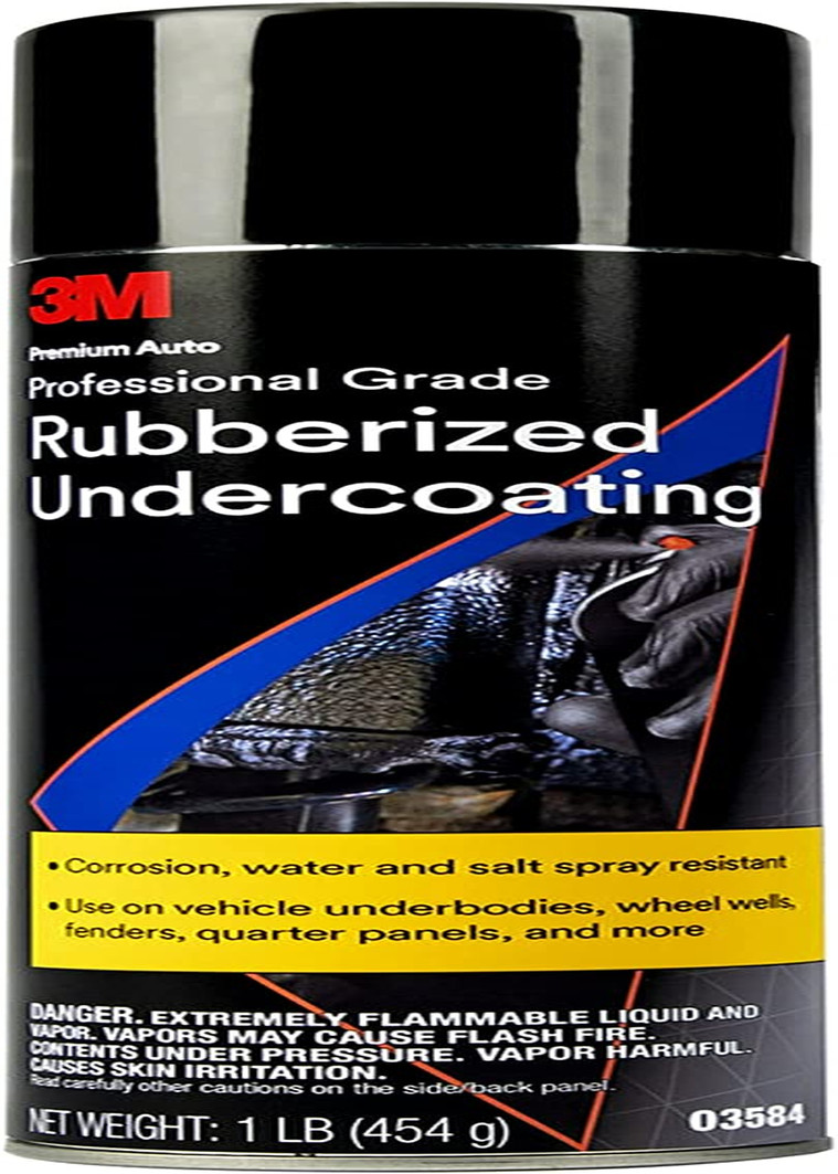 Heavy-Duty Durable Matte Rubberized Undercoating – 16 oz. Aerosol – Black