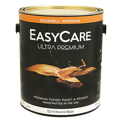 EasyCare EZT-GL Ultra Premium Interior Latex Paint & Primer, Tint Base Eggshell,