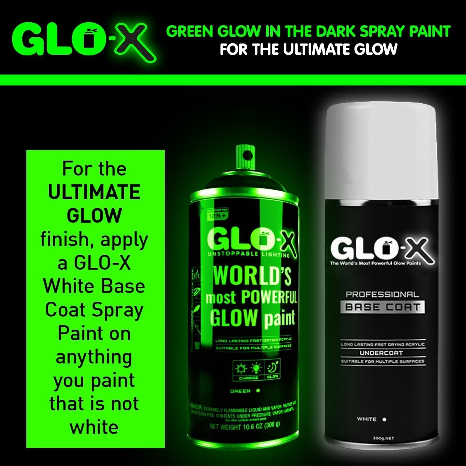 Glow in the Dark Spray Paint