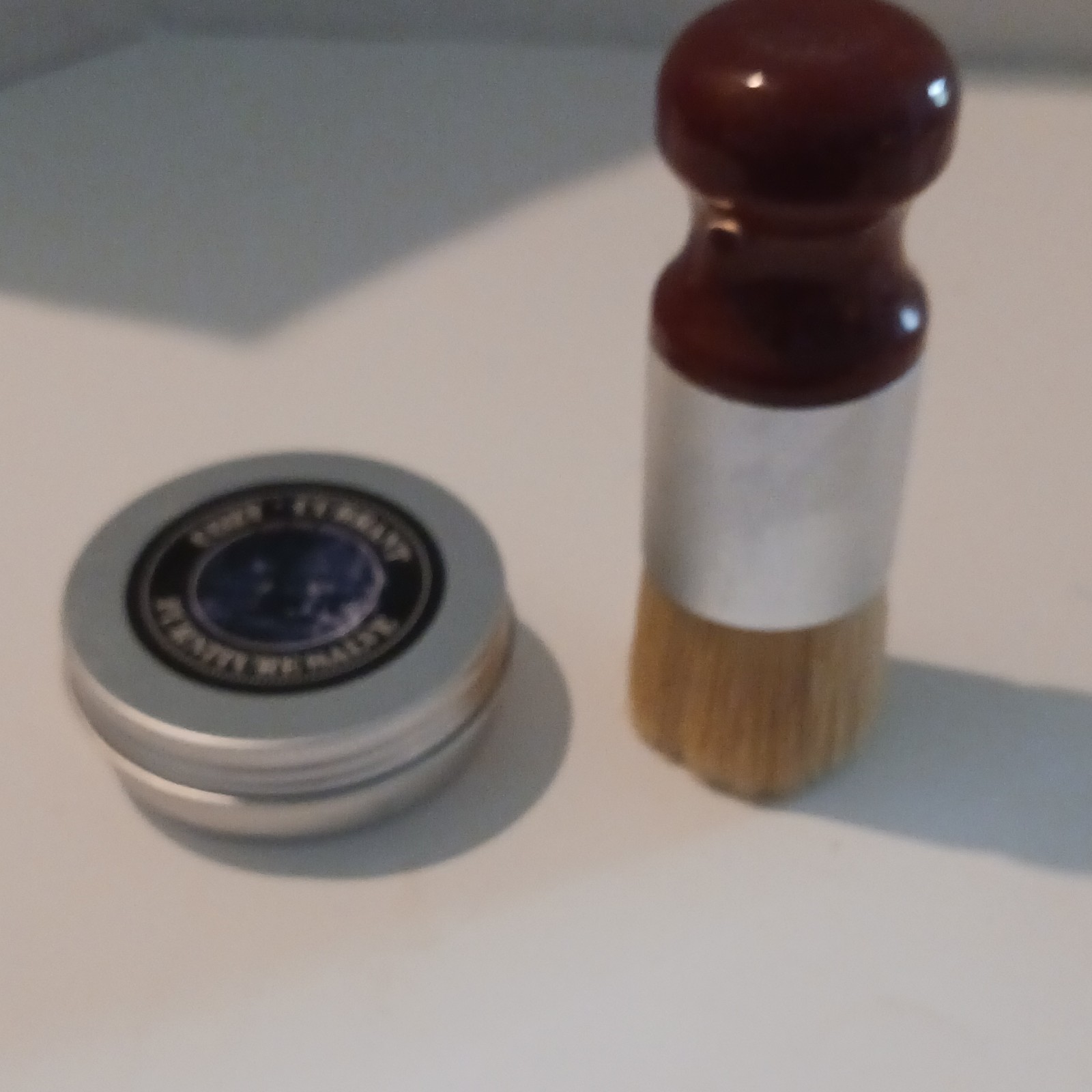 Cozy + Currant Furniture Wax Salve 3.2 oz Clear Satin Oil-Based Paste w/ Brush