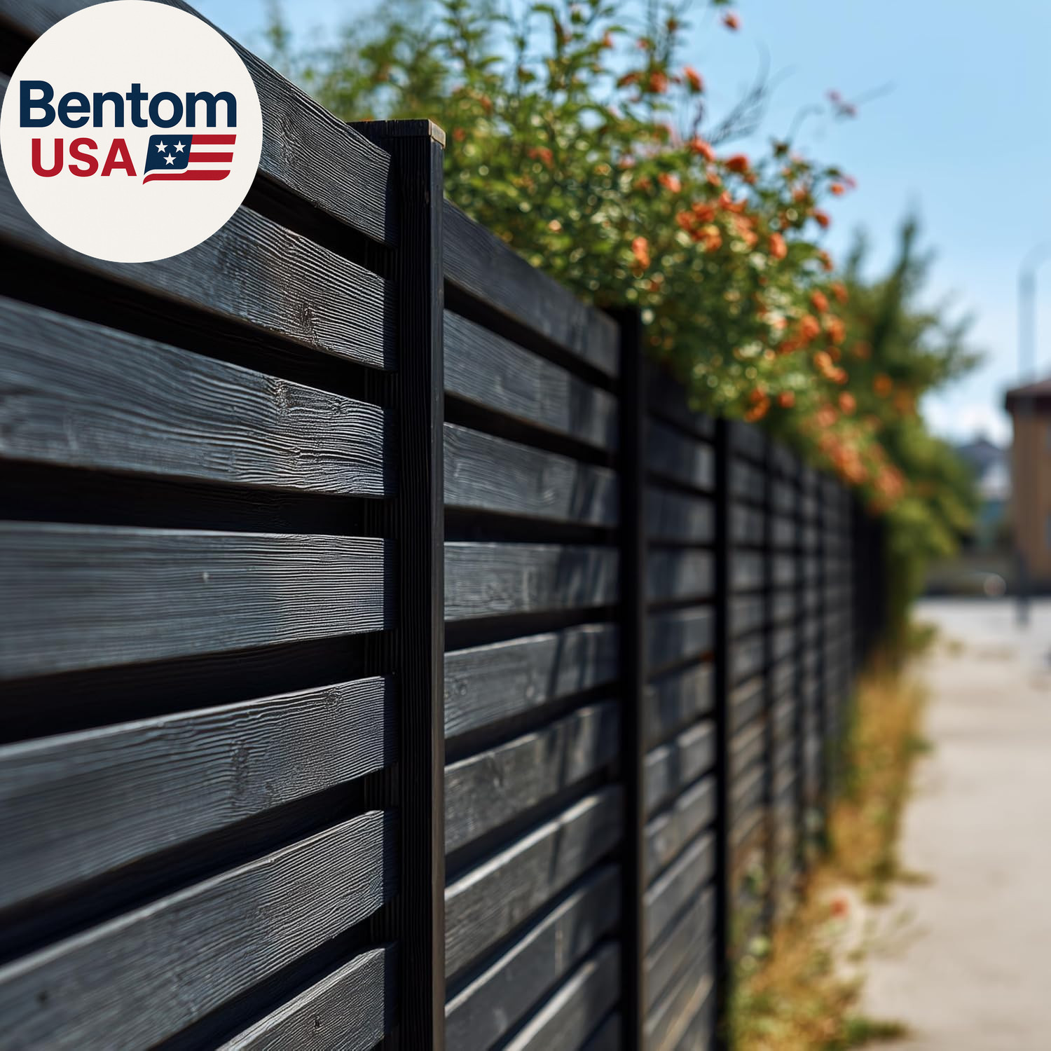 Barn & Fence Paint, Flat (Black), 1 Gallon – Durable Scratch-Resistant Wood Coat