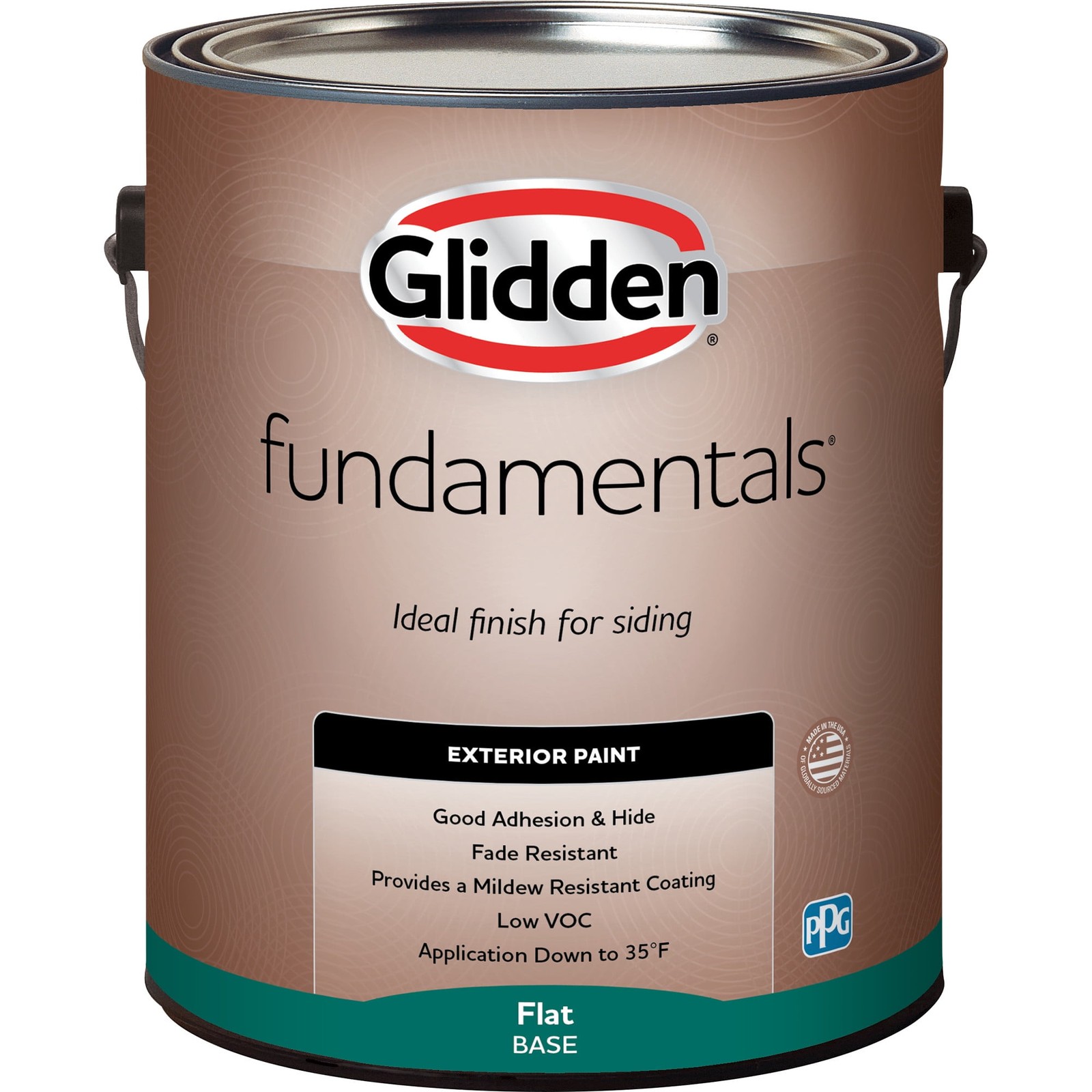 Fundamentals Blueberry Pie / Blue Flat Exterior Paint 1 Gallon