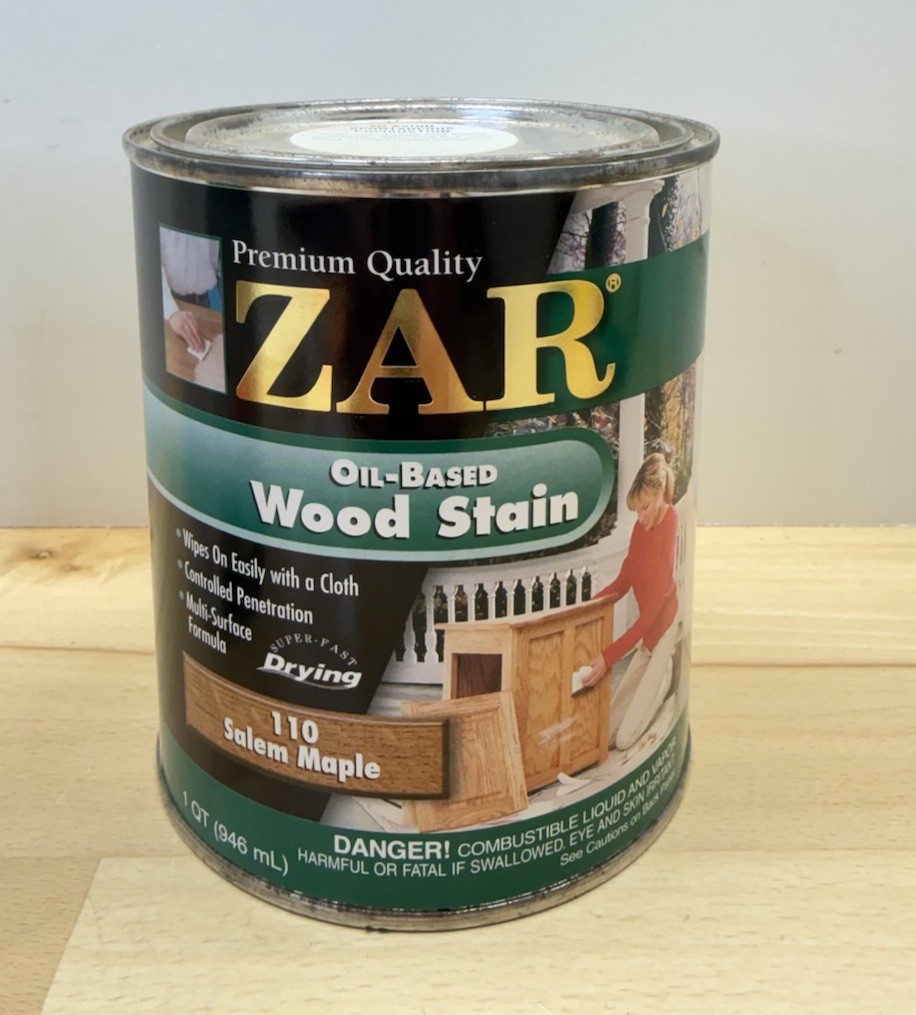ZAR 110 SALEM MAPLE (1) quart Oil Based Interior Wood 32 oz Floors Masonite NEW