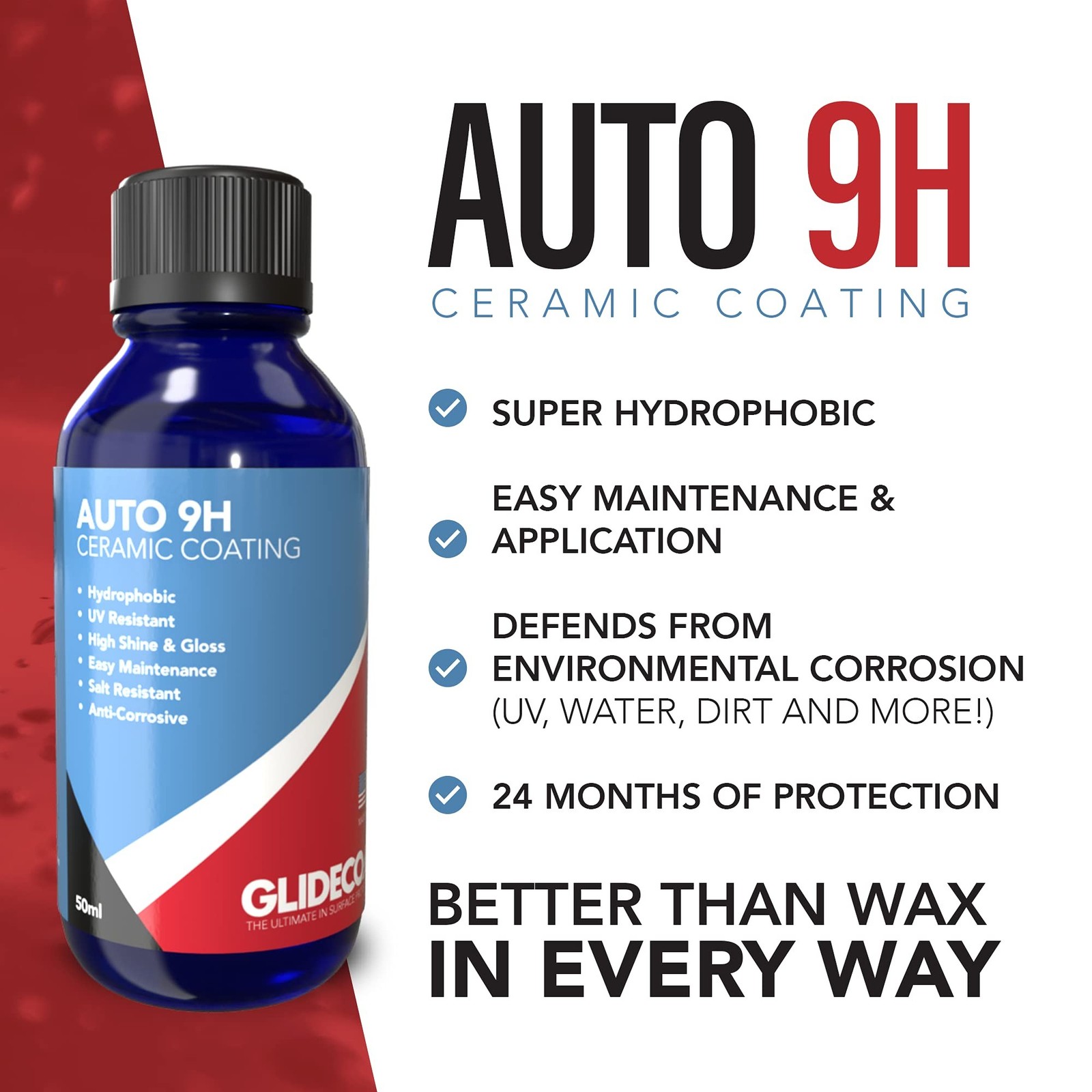 Auto 9H Ceramic Coating 50ML – Ceramic Coating Kit – Professional Protection …