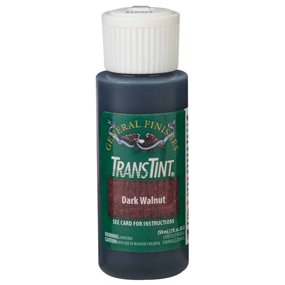 General Finishes – Wood Dye Stain – Alcohol/Water Soluble – 6005 – Dark Walnut –