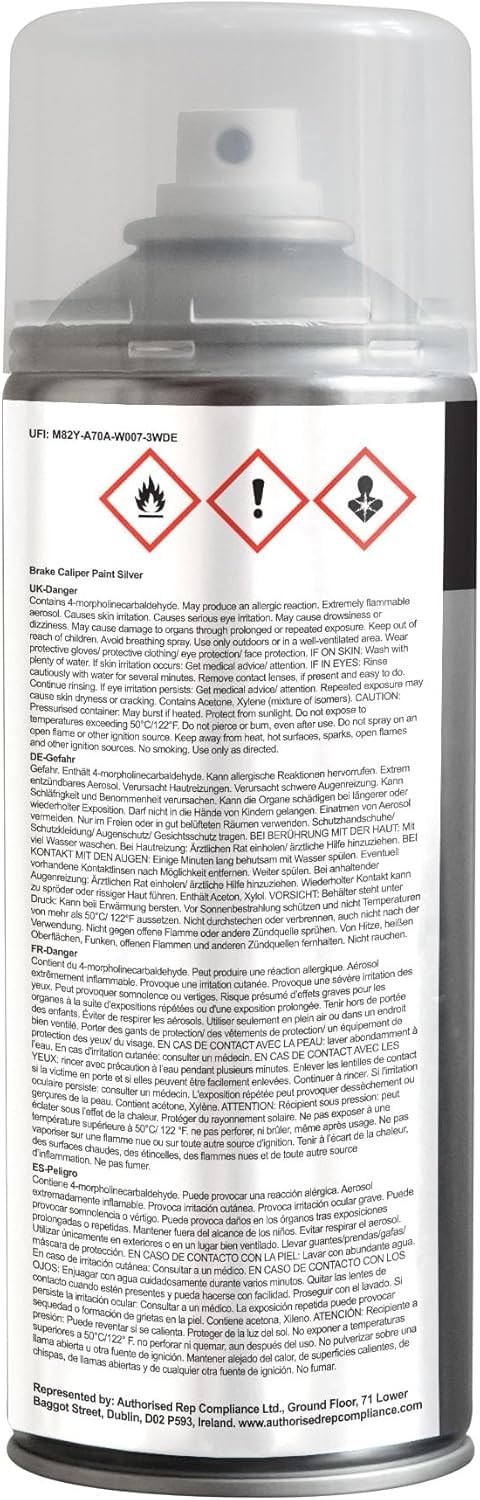 Brake Caliper Paint | SILVER | Restore & Transform Car Brake Calipers | 400ml…