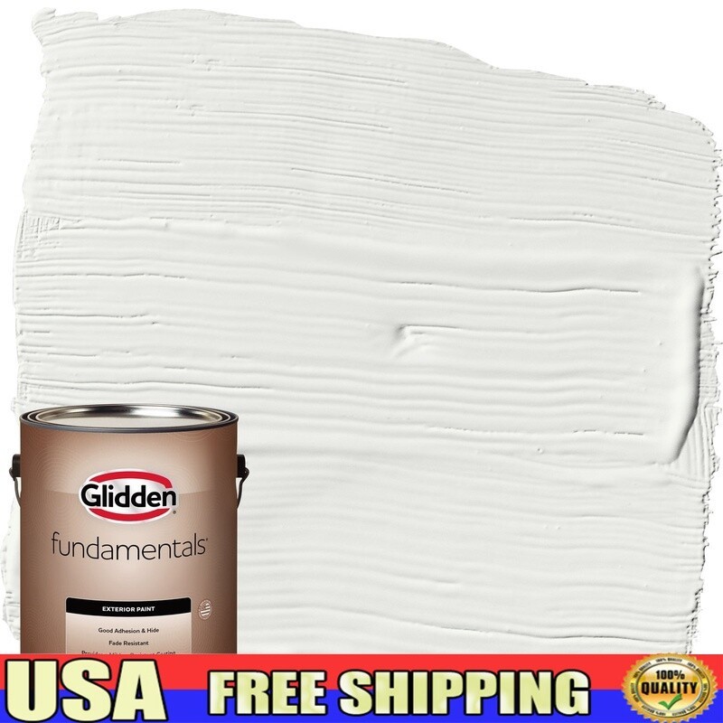 Exterior Paint Low VOC Mildew Resistant Good Adhesion Fade Resistant 1 Gal New