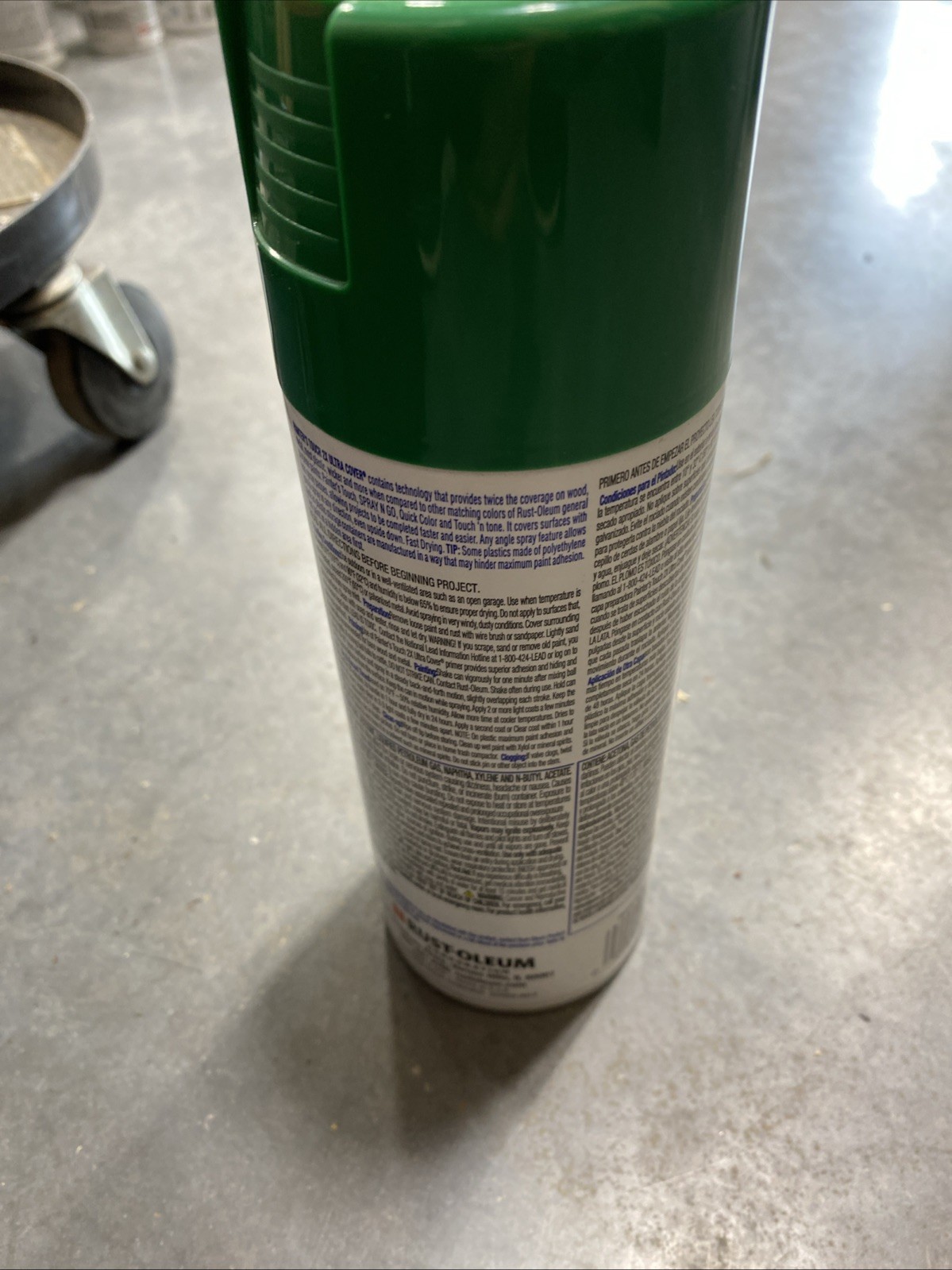RUSTIC-OLEUM 249100 Painter’s Touch 2X Ultra Cover Gloss 12 Oz – Meadow Green