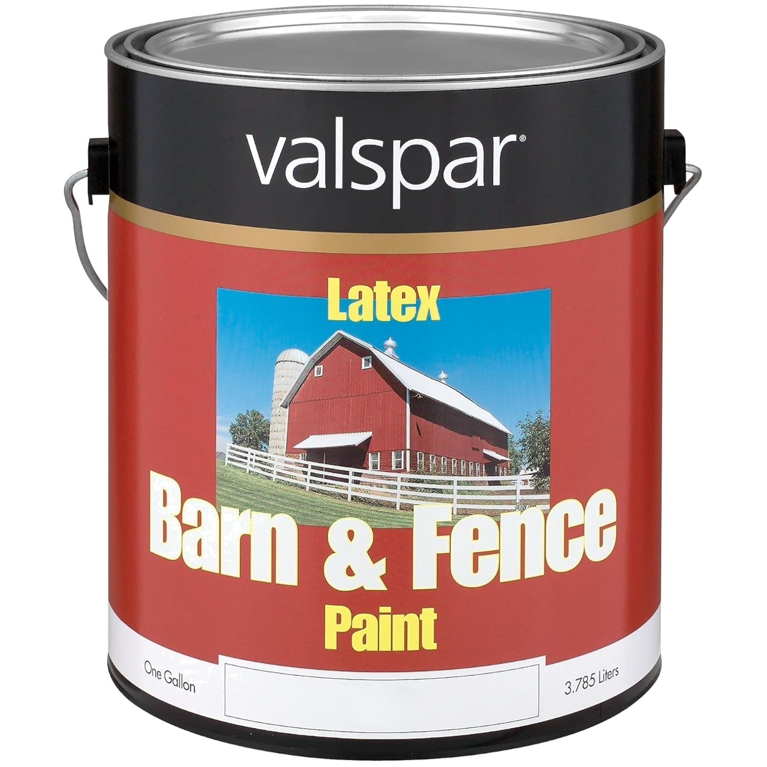 Red Exterior Paint – Durable Finish – 1 Gallon