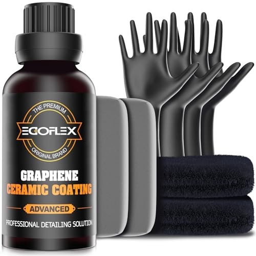 Graphene Ceramic Coating for Cars – 20H Professional Grade Top Coat Detailing