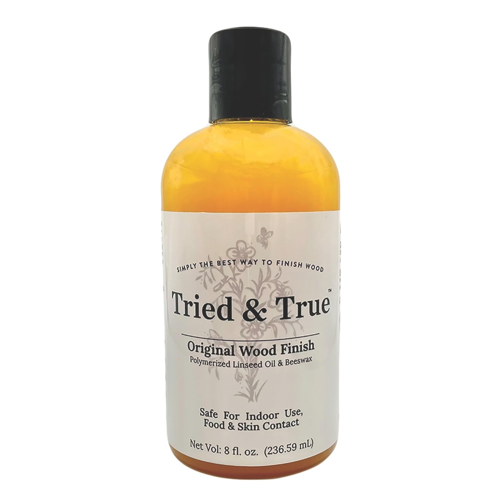 Original Wood Finish, 8 oz. – Linseed Oil & Beeswax Blend, Ideal for All Wood…
