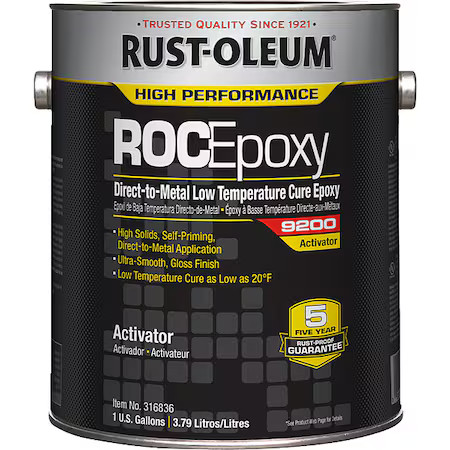 Rust-Oleum 316836 Paint, 1 Gal. Size, Clear, Gloss