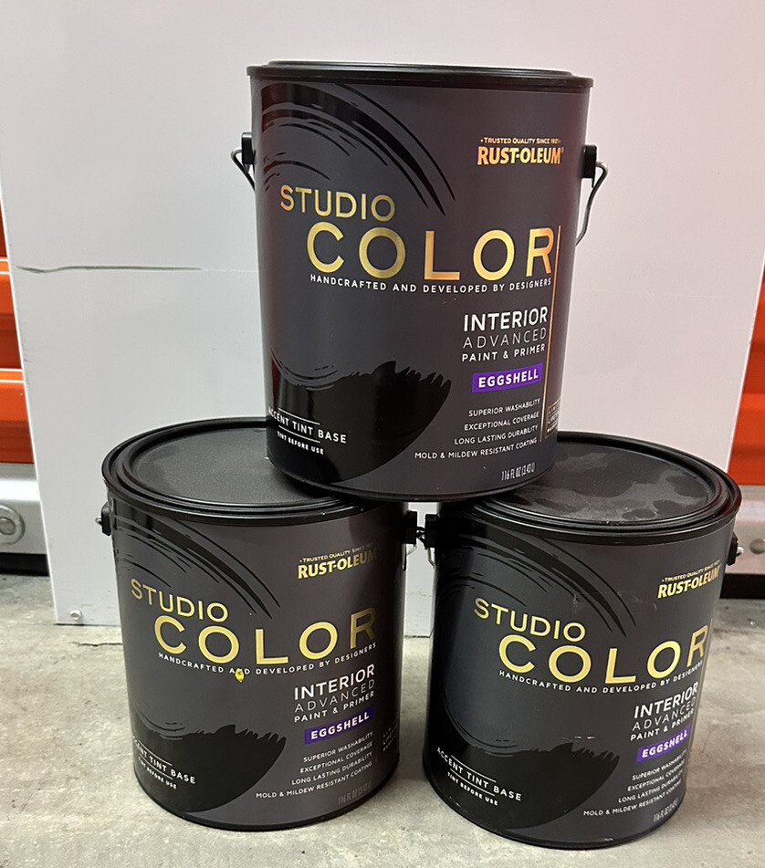 Rust-Oleum Studio Color Accent Tint Base Interior Paint Primer Eggshell