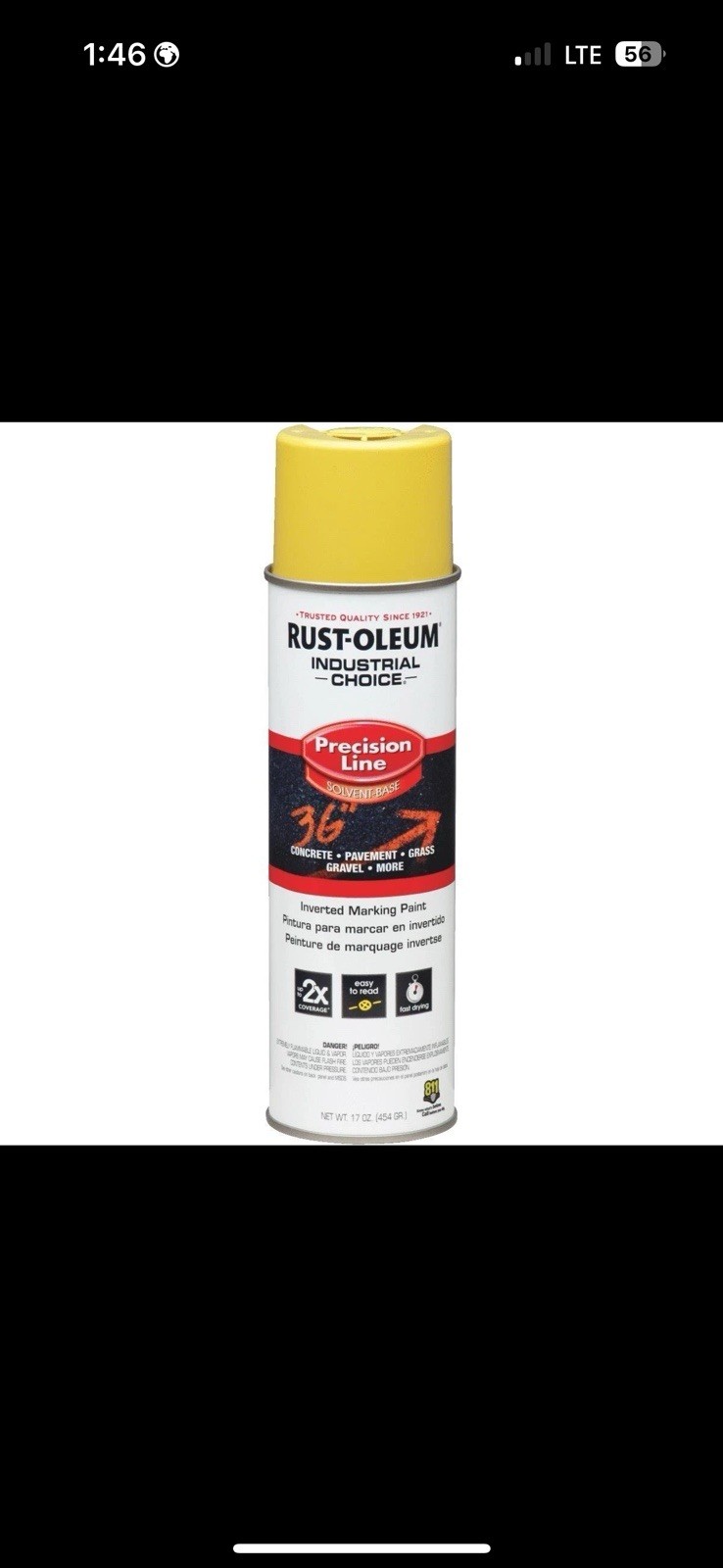 (12 PACK) RUSTOLEUM INDUSTRIAL CHOICE INVERTED MARKING SPRAY PAINT – ASST COLORS