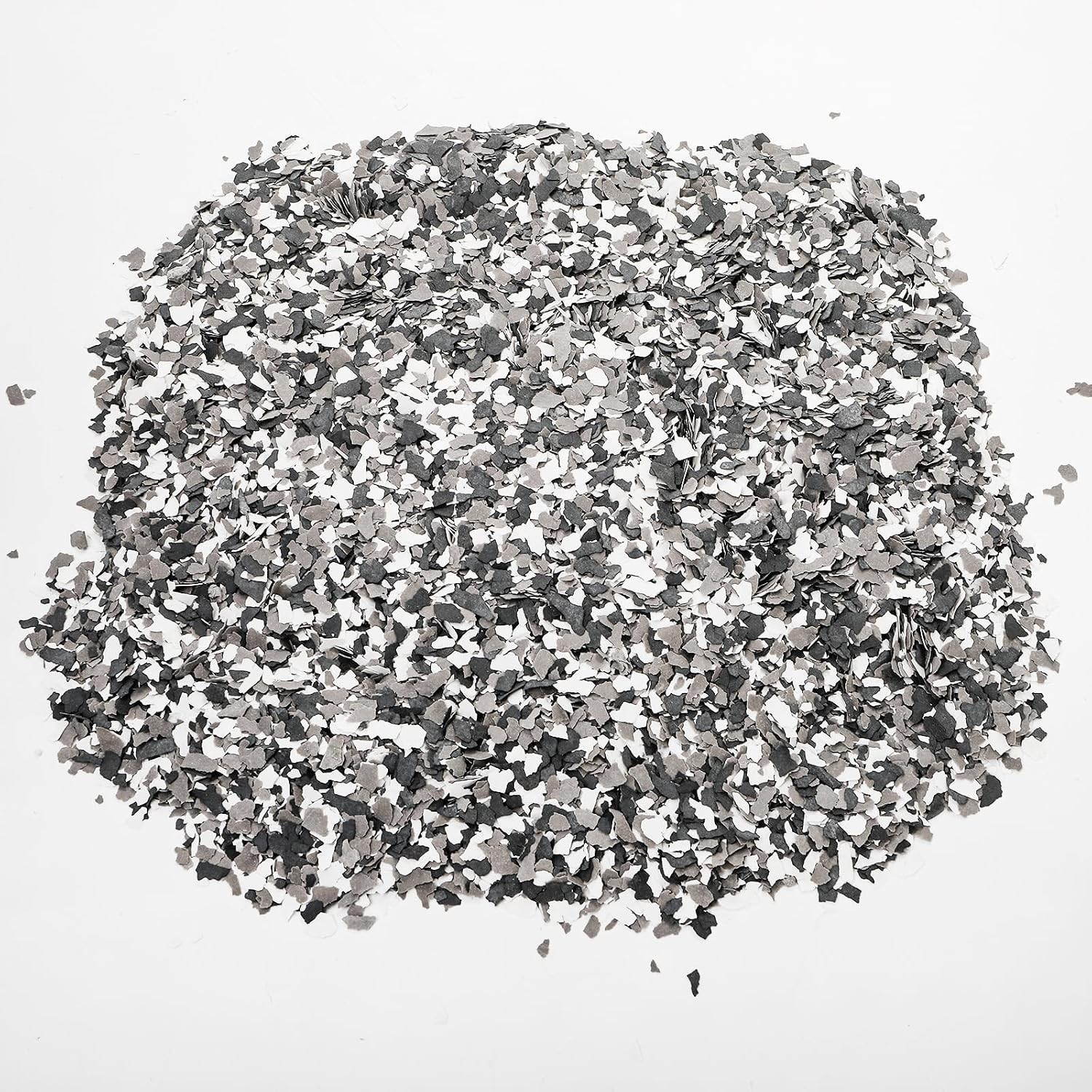 2 Kg/4.4 Lb Blend Decorative Colors Chips, Garage Floor Epoxy Paint Flakes, Conc