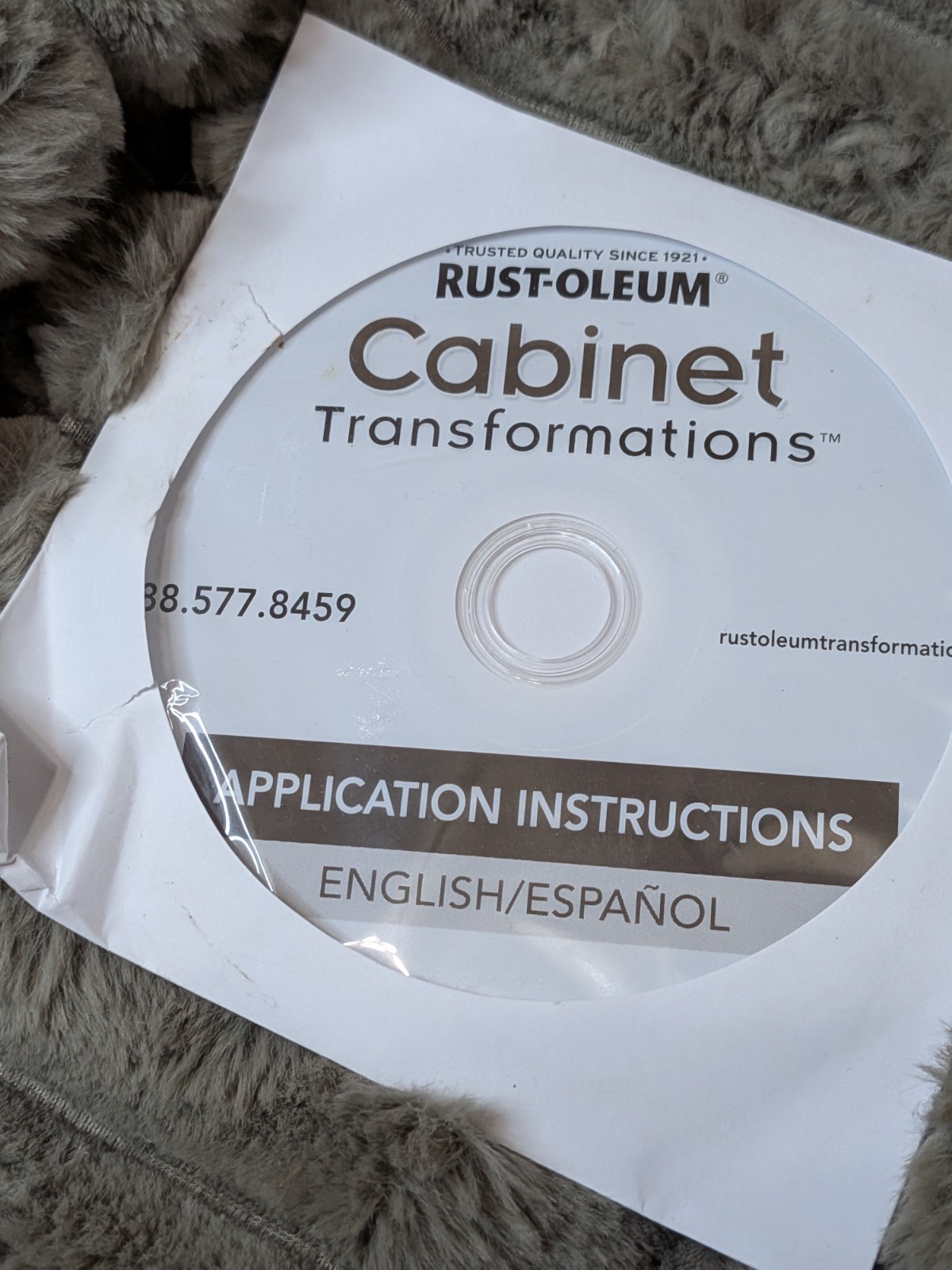 Cabinet Stain Kit DARK Rustic Rust-Oleum Transformations Coating Kit 258240