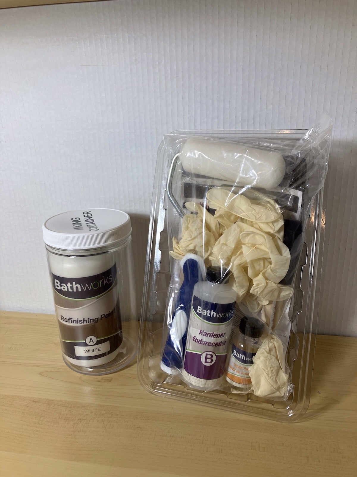 Bathworks Premium Refinishing Kit for Tub Tile, White (DS0005)