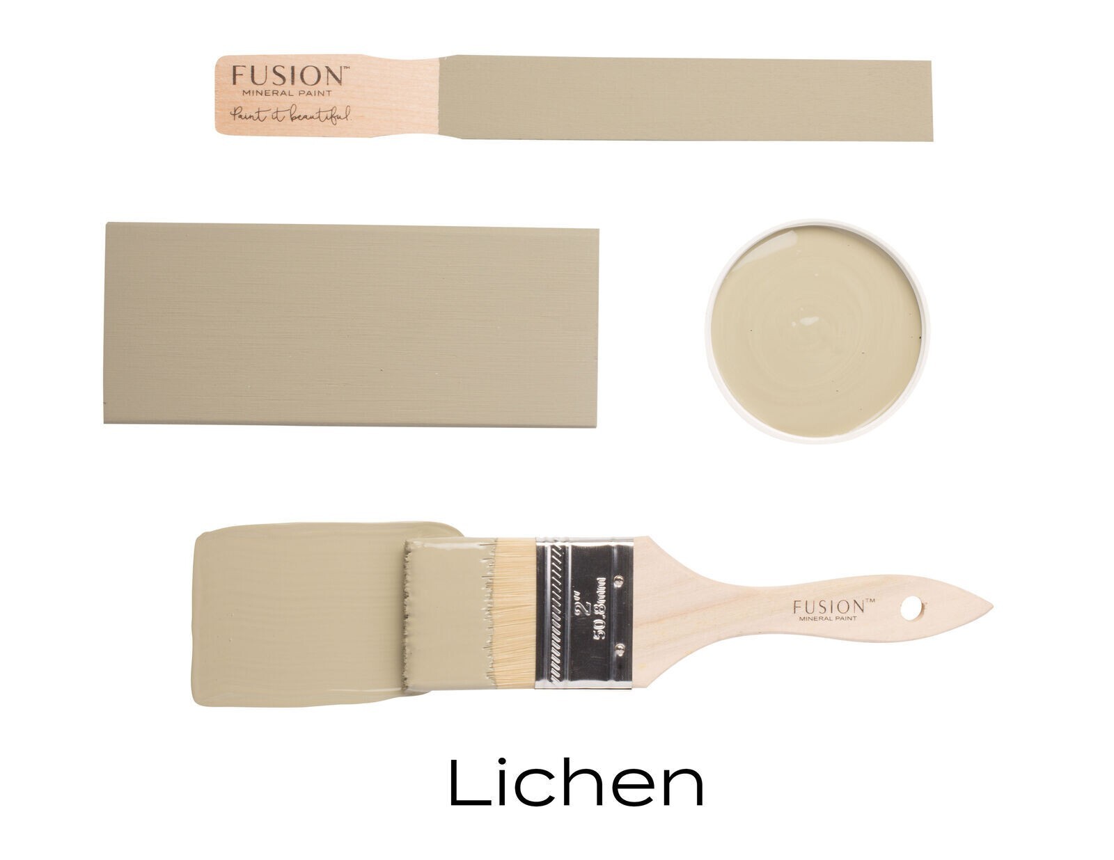 Fusion Mineral Paint – Lichen – 500mL covers approx. 75sq. ft or 7m2