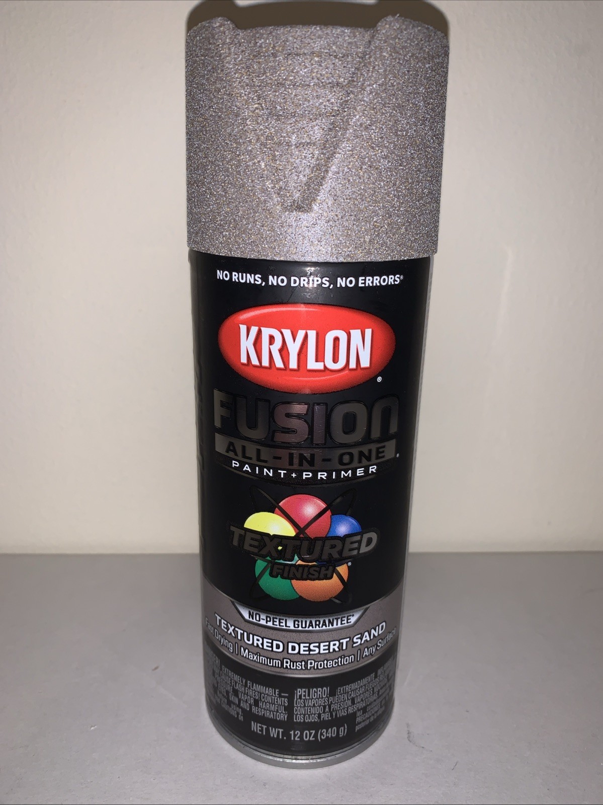 Krylon Fusion All-In-One Desert Sand Textured Spray paint and primer in one 12oz