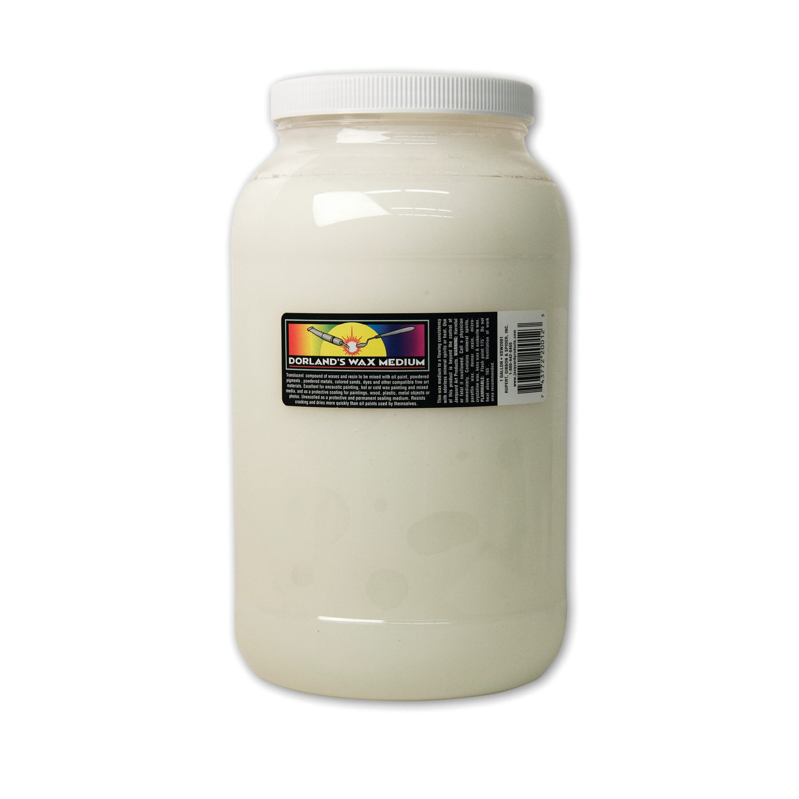 Jacquard Dorlands Wax – 1 Gallon – Versatile 128 Fl Oz (Pack of 1), White