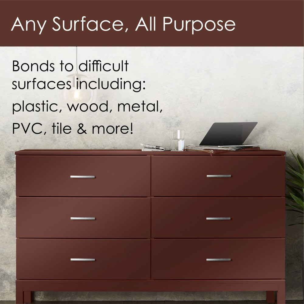All Surfaces Rust Protection Gloss Espresso Spray Paint Without Sanding or Primi