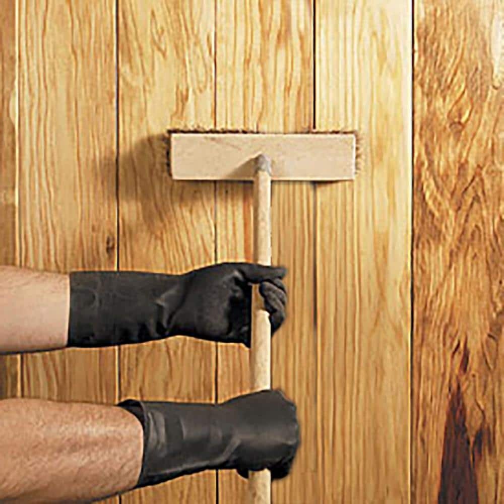 1 gal. #PFC-25 Dark Walnut Solid Color House and Fence Exterior Wood Stain