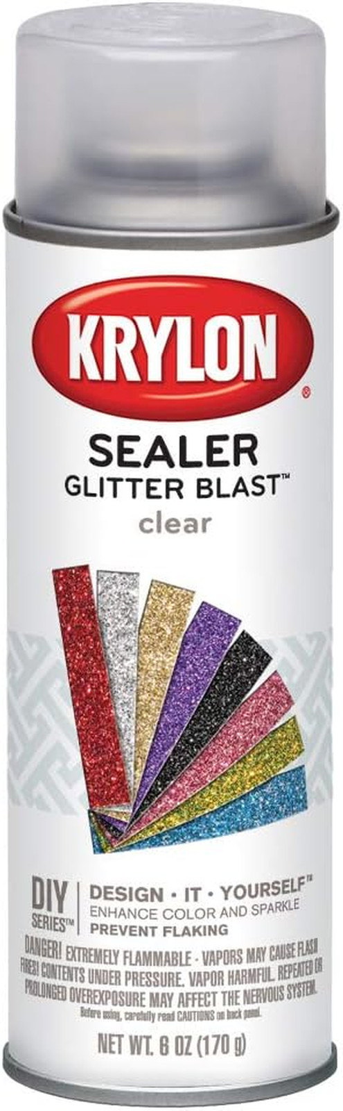 K03800000 Glitter Blast Clear Sealer Fast Drying Coat to Increase Dur…