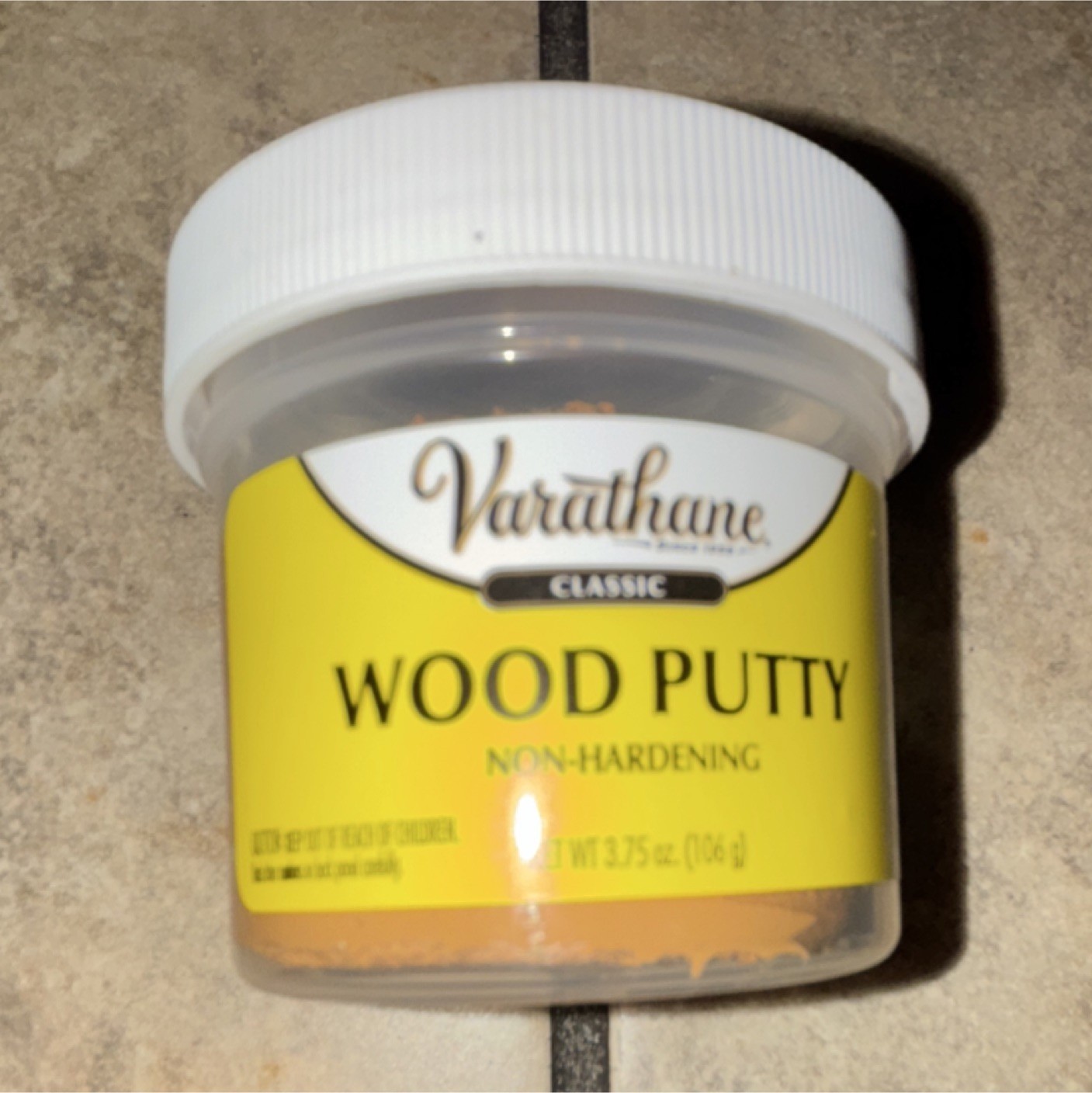 Varathane Classic Wood Putty Non-Hardening Formula 3.75 oz