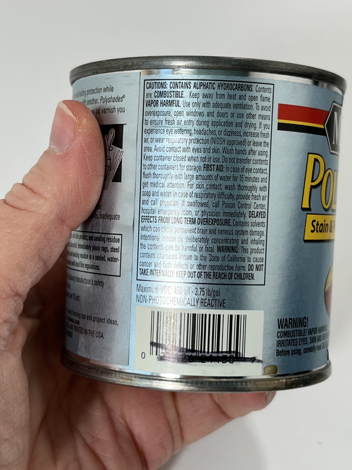 MINWAX PolyShades OLDE MAPLE GLOSS Wood Stain & Finish 1/2 Pint (8 oz) – NEW