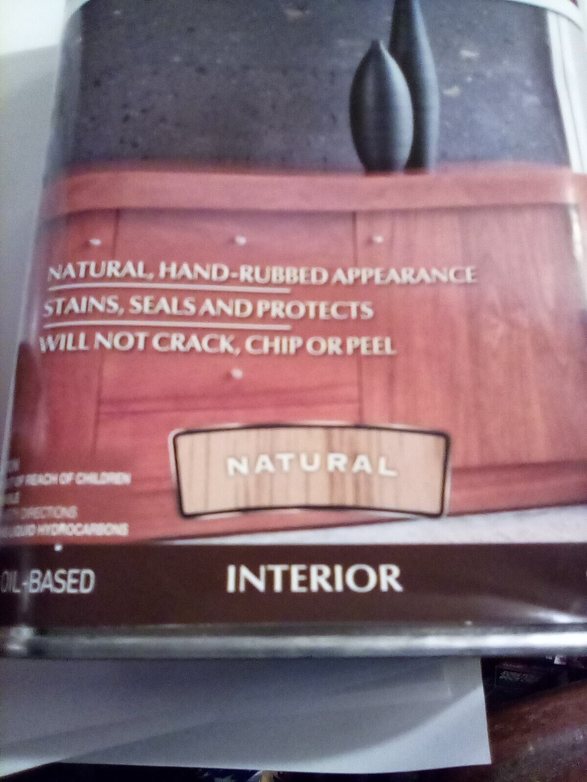 NEW 32 Oz Rustoleum Zinsser Danish Oil NATURAL FREE SHIPPING