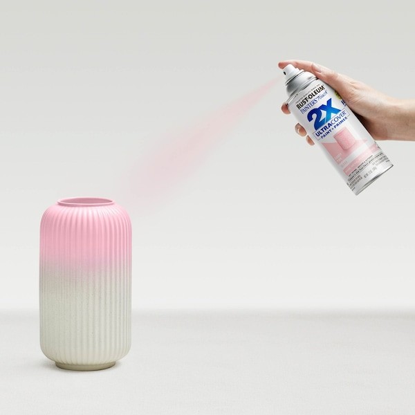 Rust-Oleum 334028 General Purpose Spray Paint, Candy Pink, Gloss, Solvent, 12 Oz