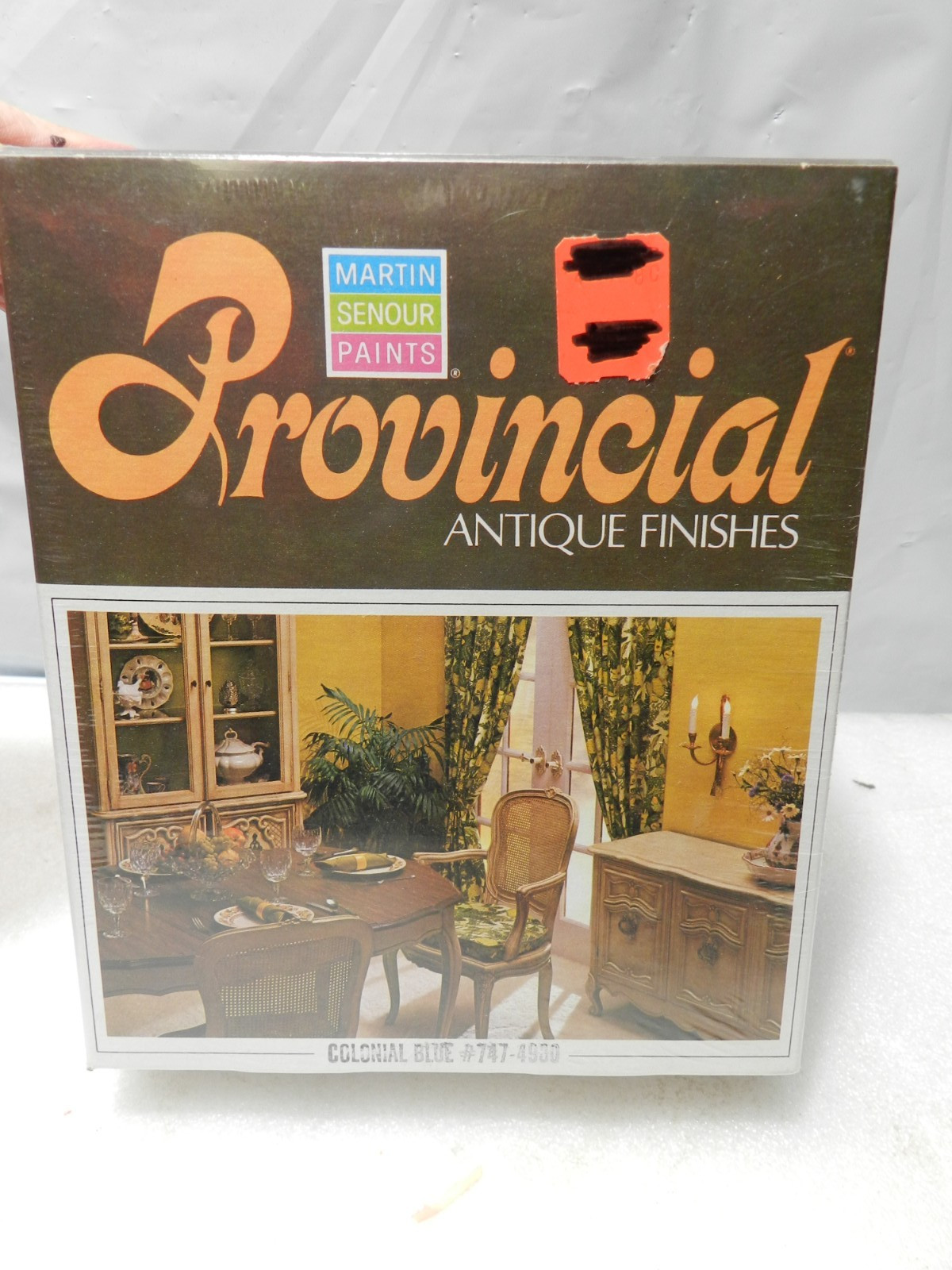 Vintage Martin Senior Paints Provincial Finish Kit Colonial Blue 747-4980 (H21J