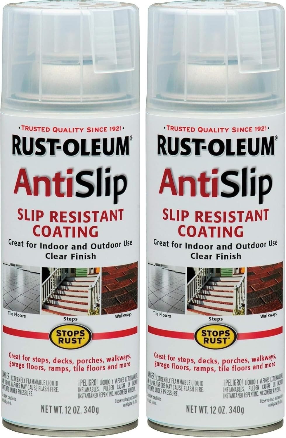 271455 Stops Rust Anti-Slip Spray 12 oz Clear