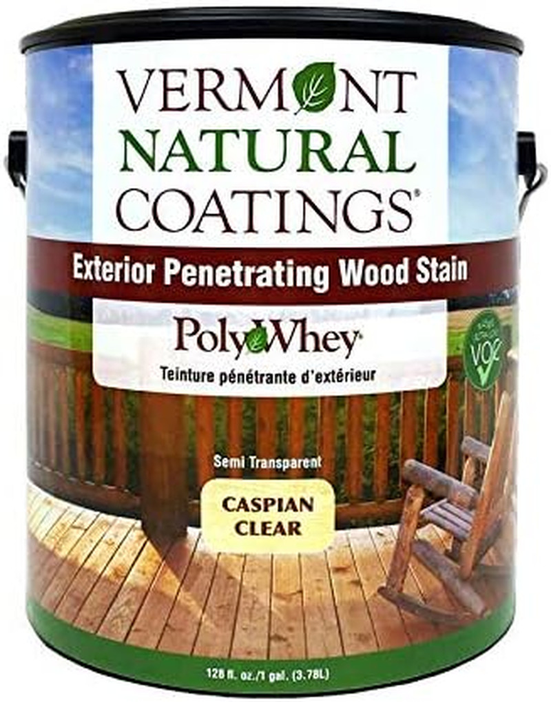Polywhey Exterior Penetrating Stain – Caspian Clear – Gallon