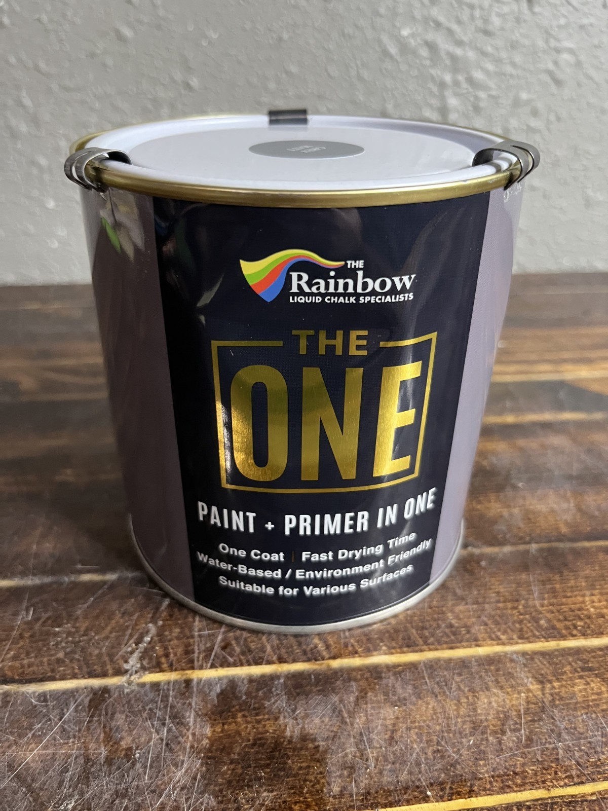 Rainbow THE ONE Paint + Primer Chalk Paint Grey Mint