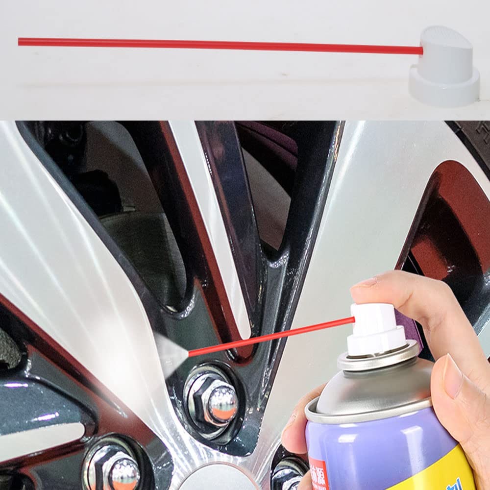 30pcs Spray Paint Cap, 100pcs Plastic Spray Can Extension Straw