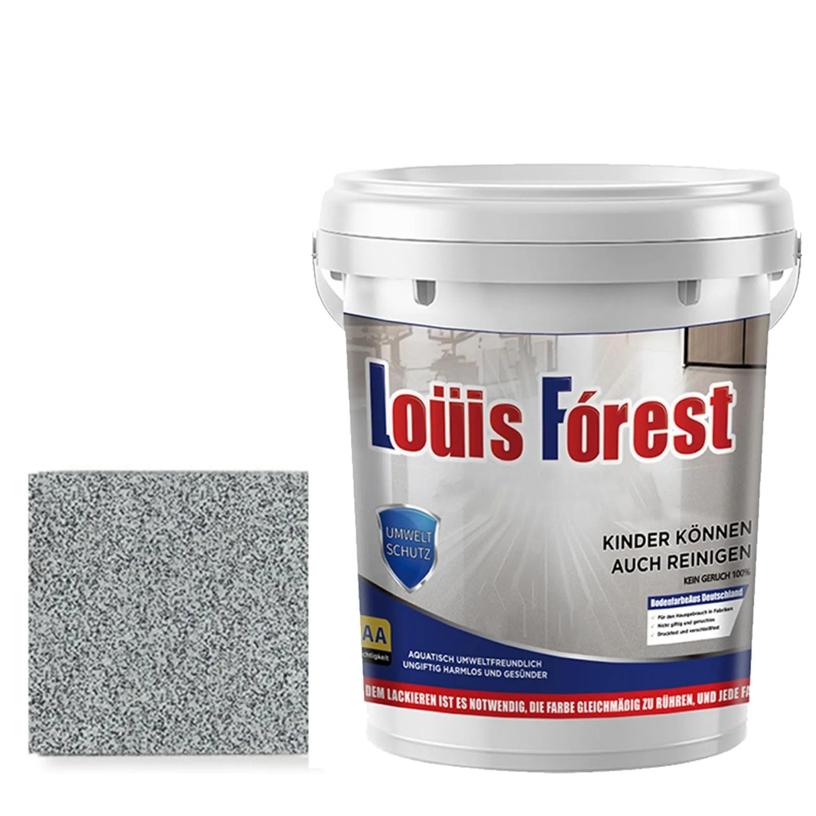 High-Gloss Marble Effect Epoxy Floor Coating, Epoxy Floor Paint (55ML)