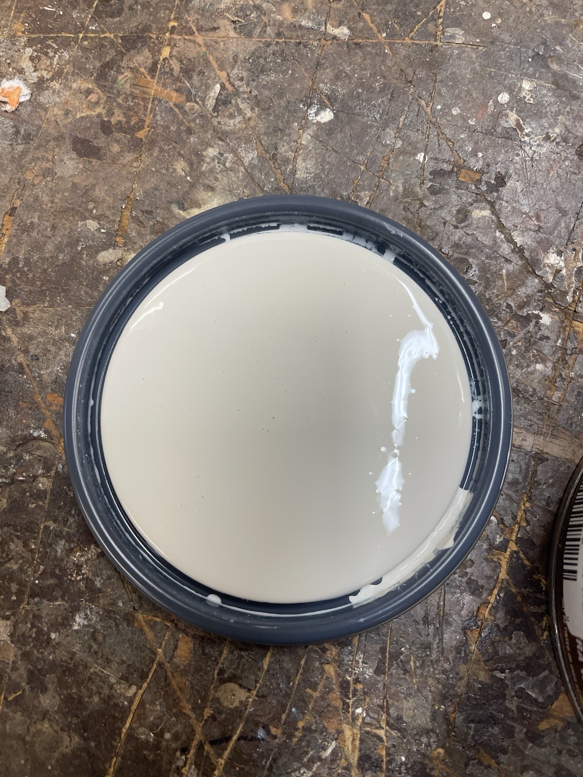 1 Qt. Sherwin Williams Duration Interior Satin Paint Custom Decoupage Off-White