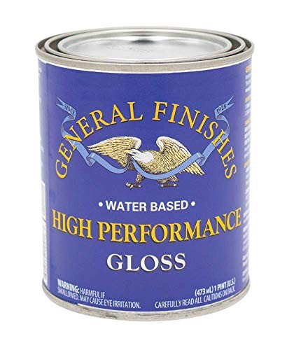 1 Pint Gloss Household Varnish Durable Polyurethane Top Coat for Interior Use